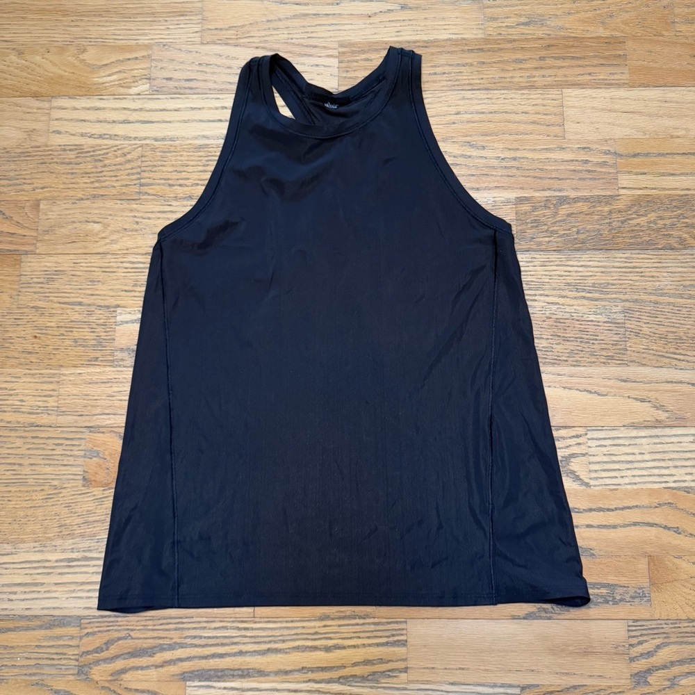 ATHLETA Workout Tank Top Racerback Black Lightweight XS‎